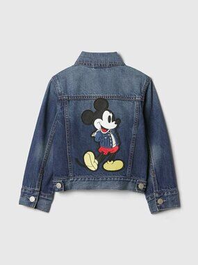 Gap x Disney Denim Kids Mickey Jacket